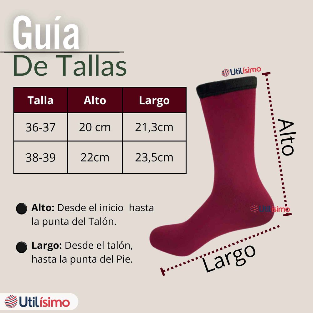 Pack 6 Pares Calcetines Chiporro Mujer Surtidos Ultra T&eacute;rmico Invierno Polar Unicolor image number 3.0