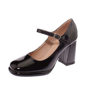 Zapato Tac&oacute;n Negro V&iacute;a Franca Art. 5w117black