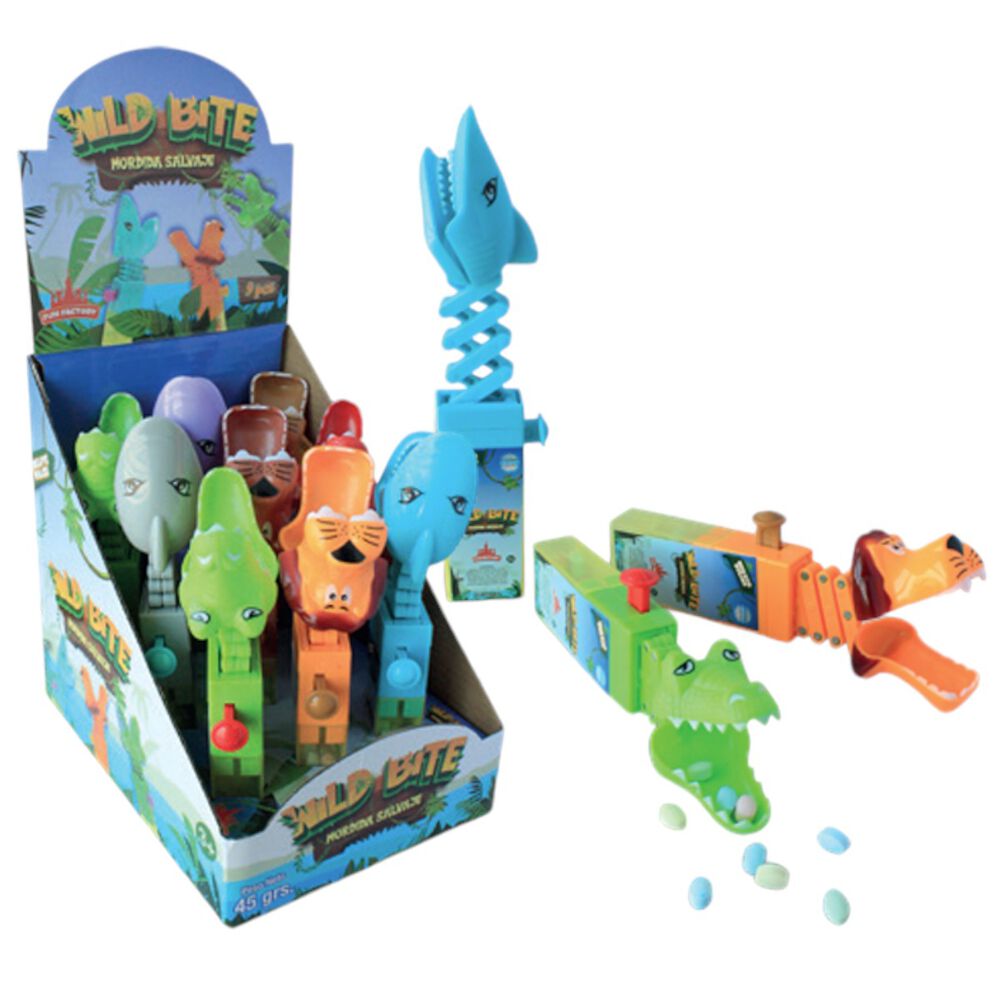 Pack 9 Juguetes + Dulce Sorpresa Cumpleaños Mordida Salvaje image number 0.0