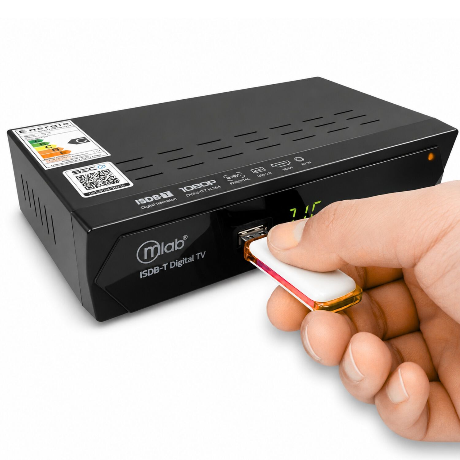 Decodificador De Se&ntilde;al Digital Para Tv Isdb-t High Power image number 2.0