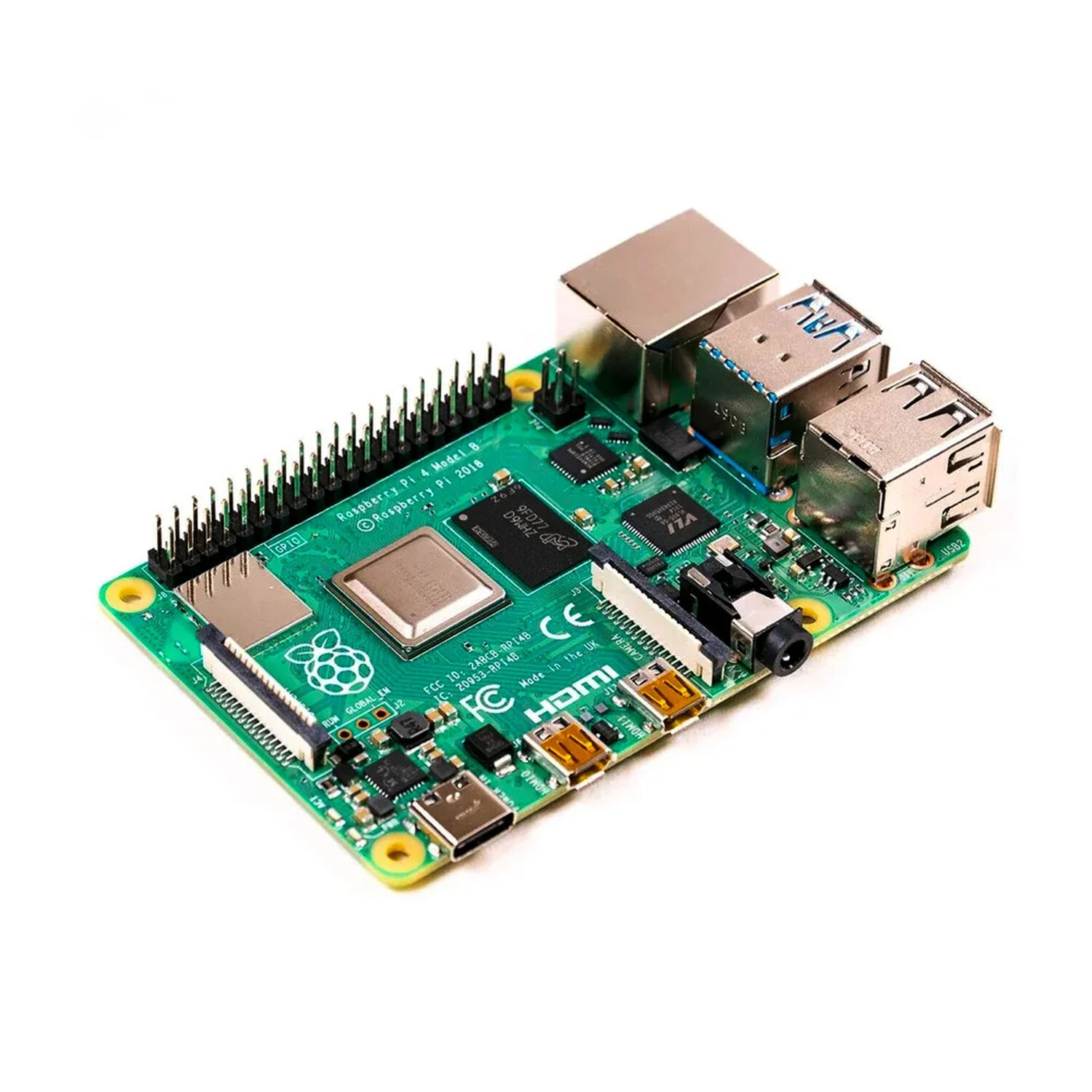 Kit Raspberry Pi 4 De 4gb Ram Con Memoria Y Transformador image number 1.0