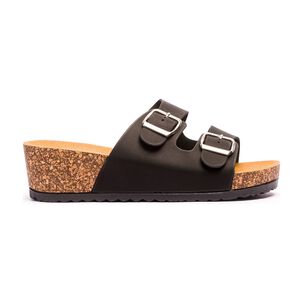 Sandalia Mujer Negro Cardenal Chancleta