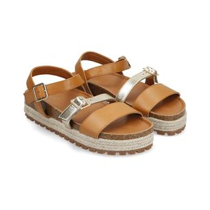 Sandalia Mujer Geeps Camel