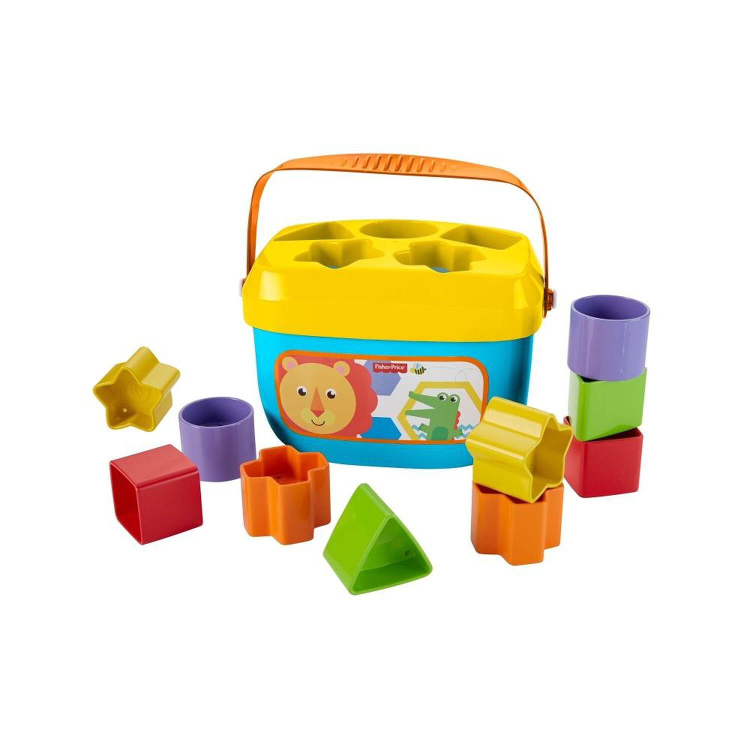 Juguete Para Bebe Fisher Price Primeros Bloques Del Beb&eacute; image number 0.0