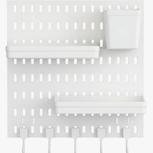 Organizador De Escritorio Pegado A La Pared Blanco