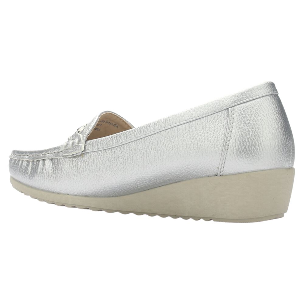 Mocasin Chalada Mujer Malu-2 Plateado Casual image number 3.0