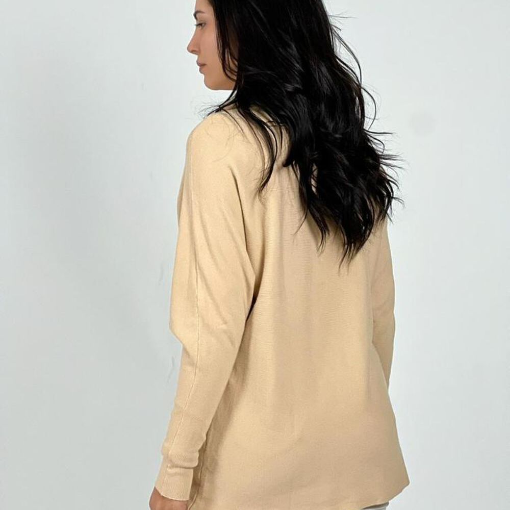 Sweater Spandex De Lana Cuello Alto image number 6.0
