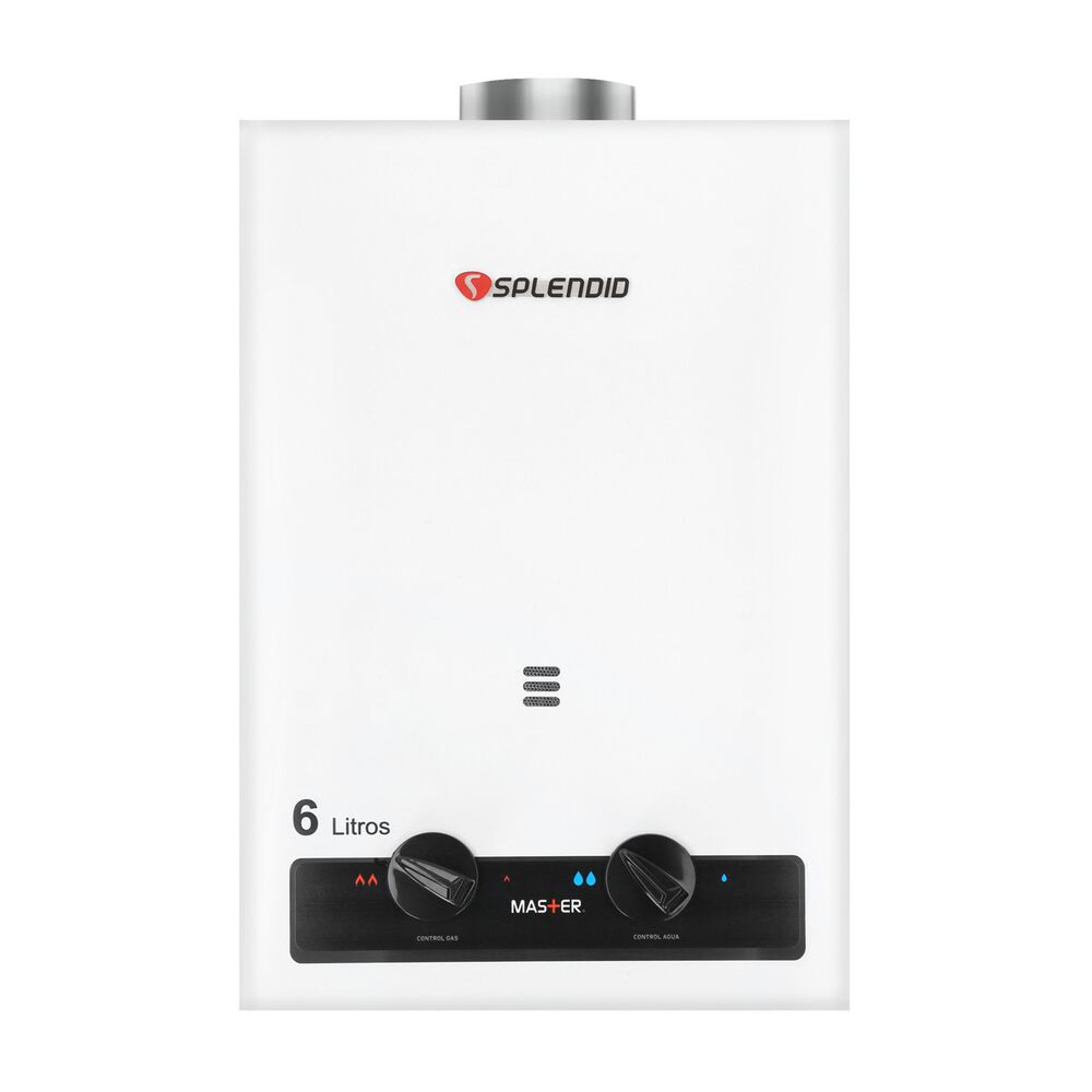Calefont 6 Litros Gas Licuado Tiro Natural Splendid image number 0.0