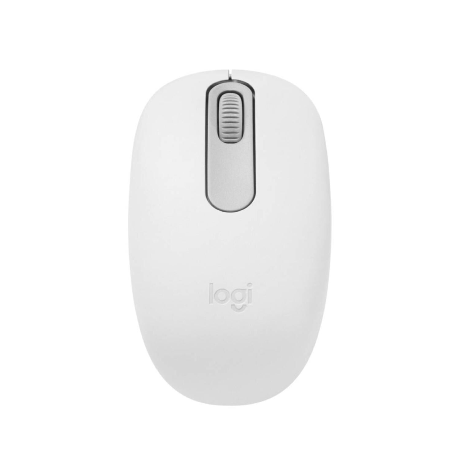 Mouse Inalambrico Bluetooth 3 Botones Blanco M196 image number 0.0