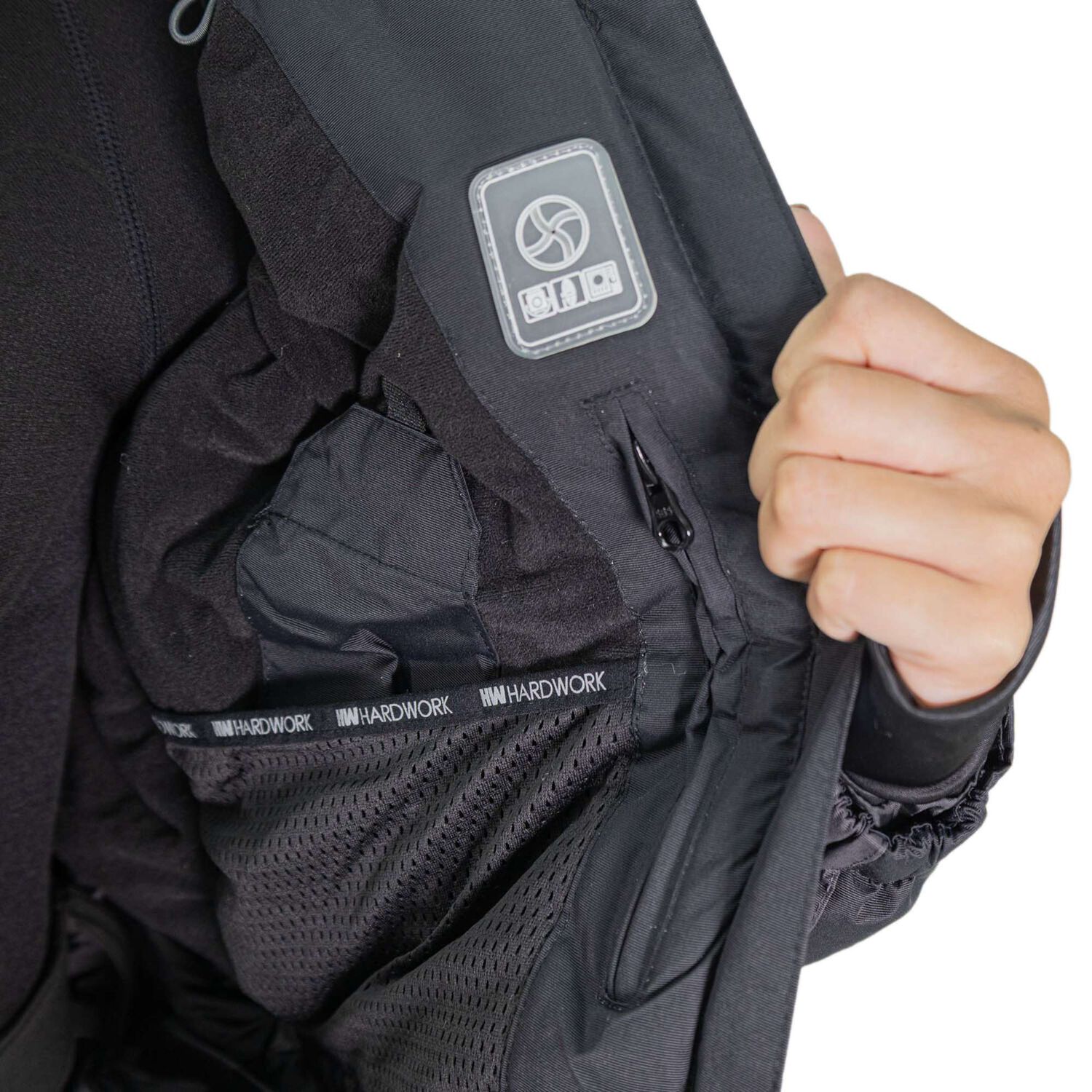 Parka Hw Aspen Negro Mujer image number 2.0