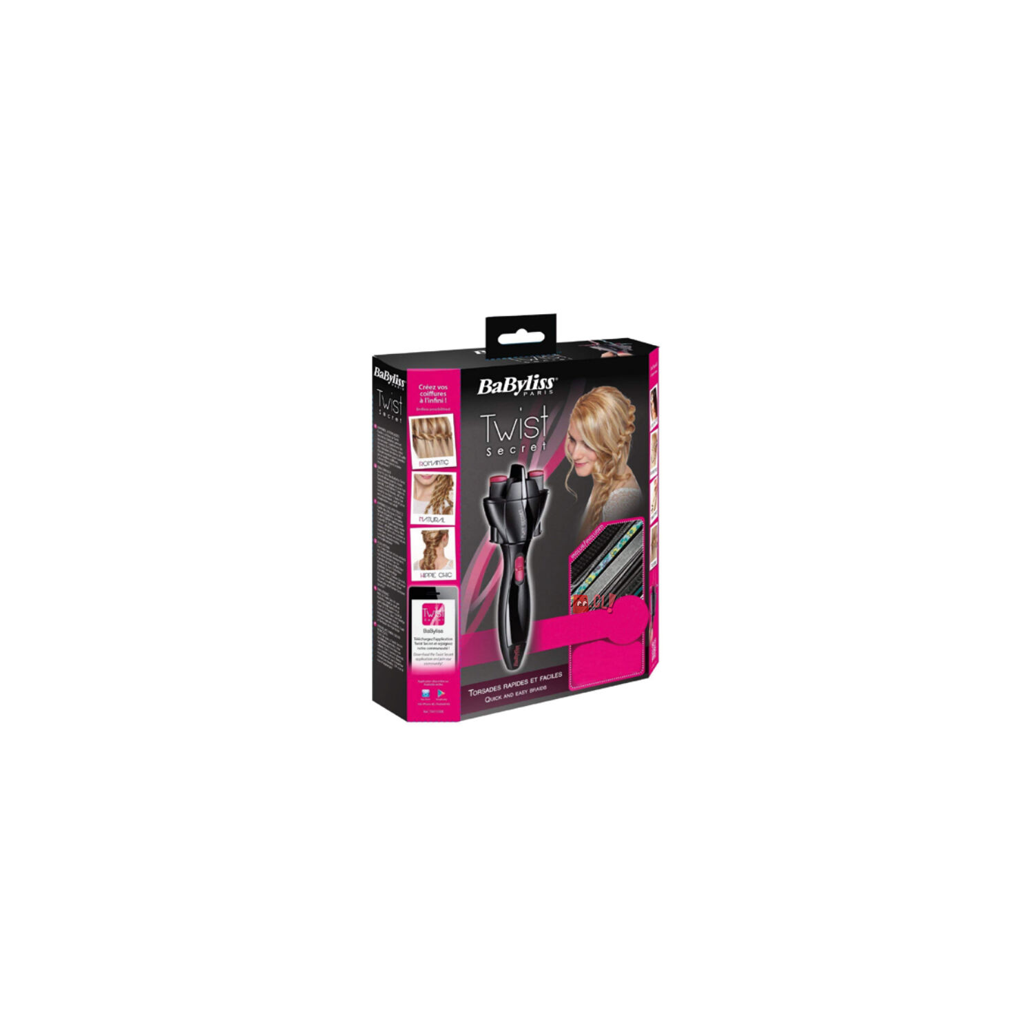 Trenzador De Cabello Twist Secret Con Pilas - Ps image number 2.0
