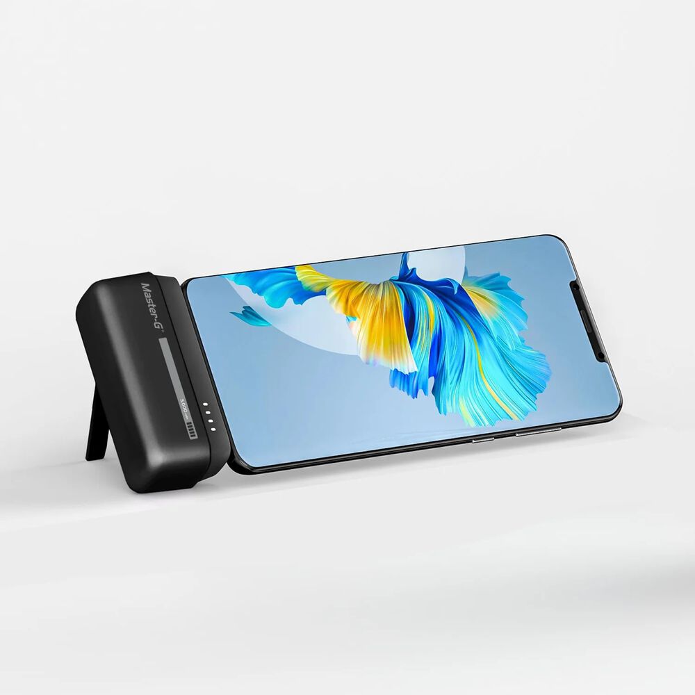 Master-g Cargador Port&aacute;til Power Bank Pocket 5000mah Usb-c - Negro image number 3.0