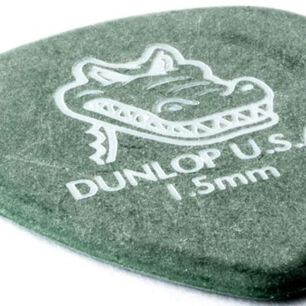 Set U&ntilde;etas Dunlop Gator Grip Verde 1.5mm Dunl417p1.50