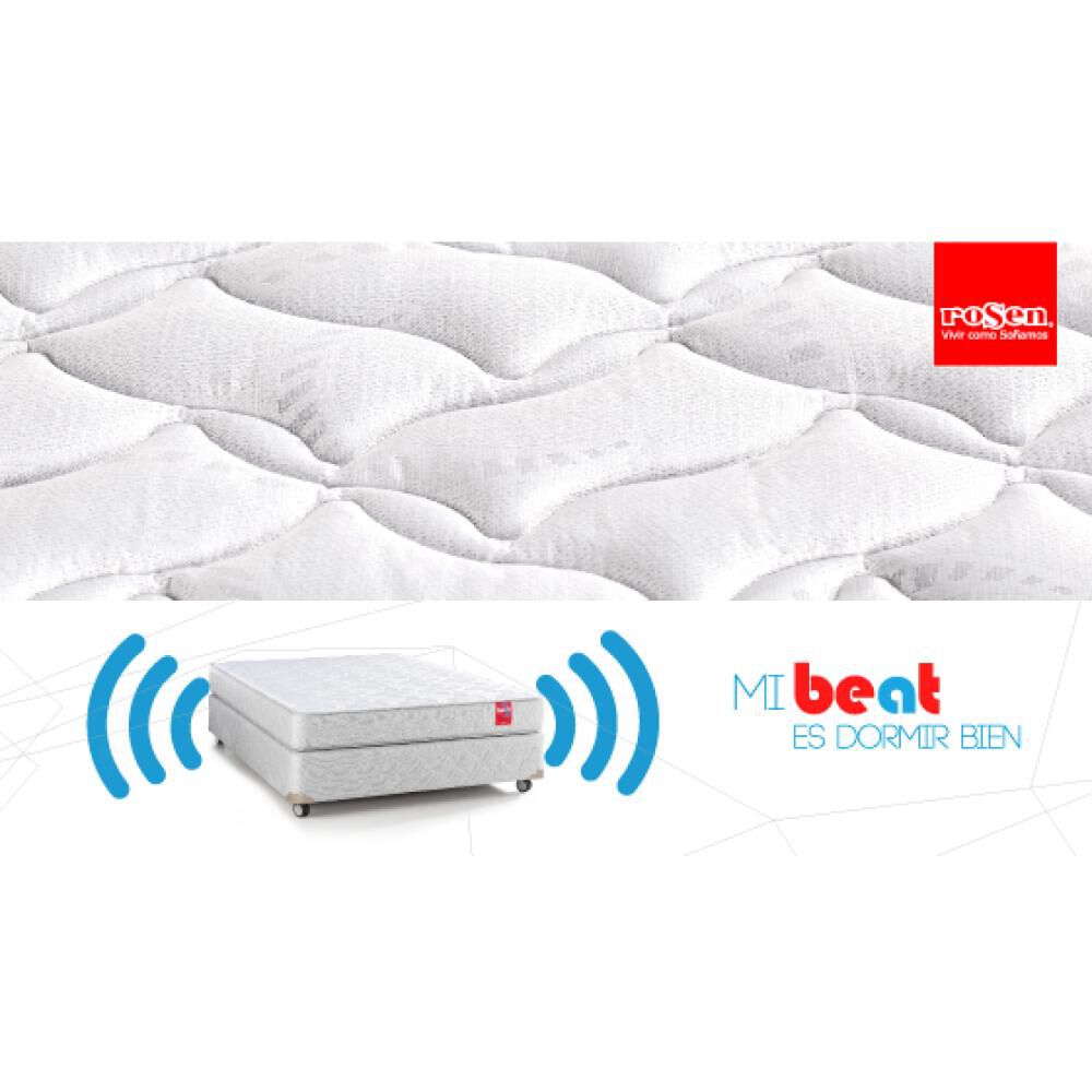 Cama Americana Rosen Beat / 1.5 Plazas / Base Normal image number 2.0