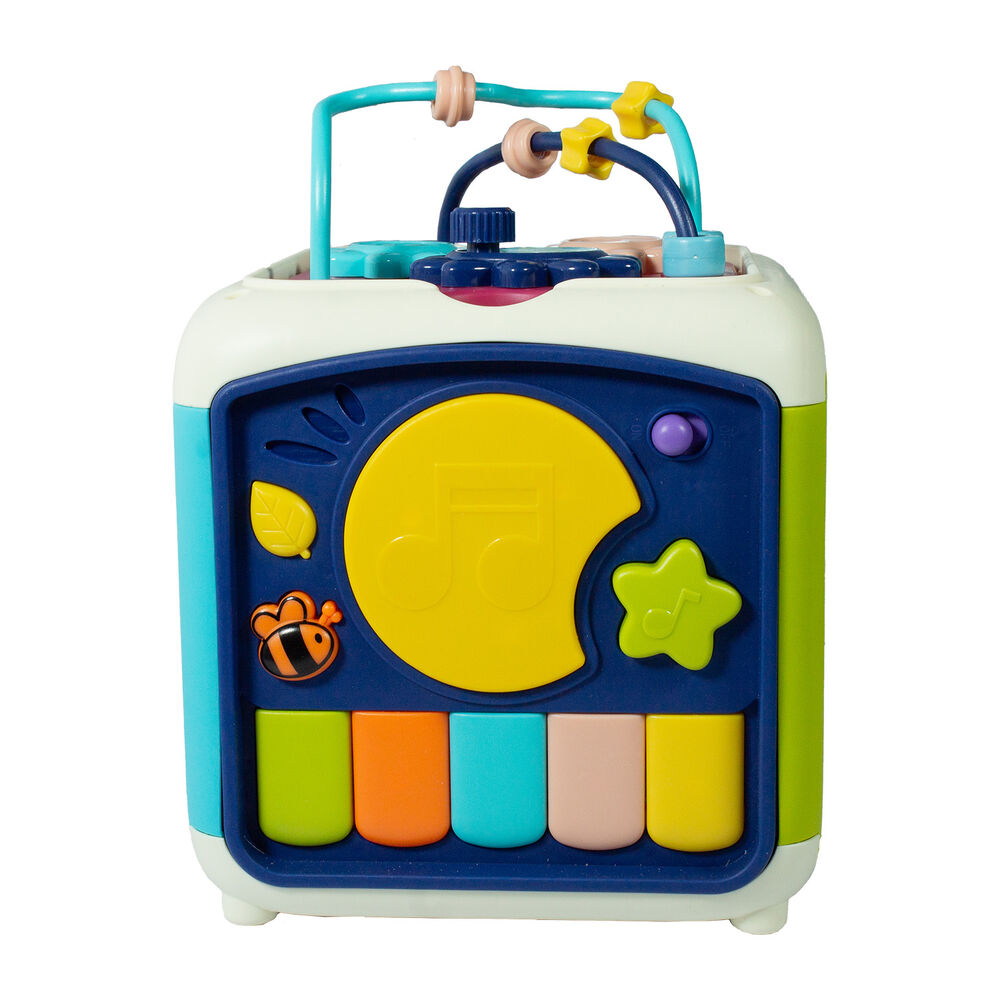 Juguete Decaedro Cubo Interactivo Montessori Aprendizaje image number 1.0