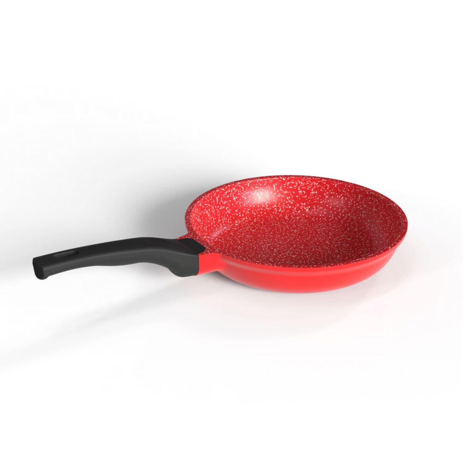 Sarten 24cm De Aluminio Fundido Rojo Bohlier Antiadherente image number 2.0
