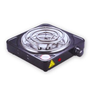 Cocina Cocinilla 1 Plato El&eacute;ctrica Potente 1000 W Negra