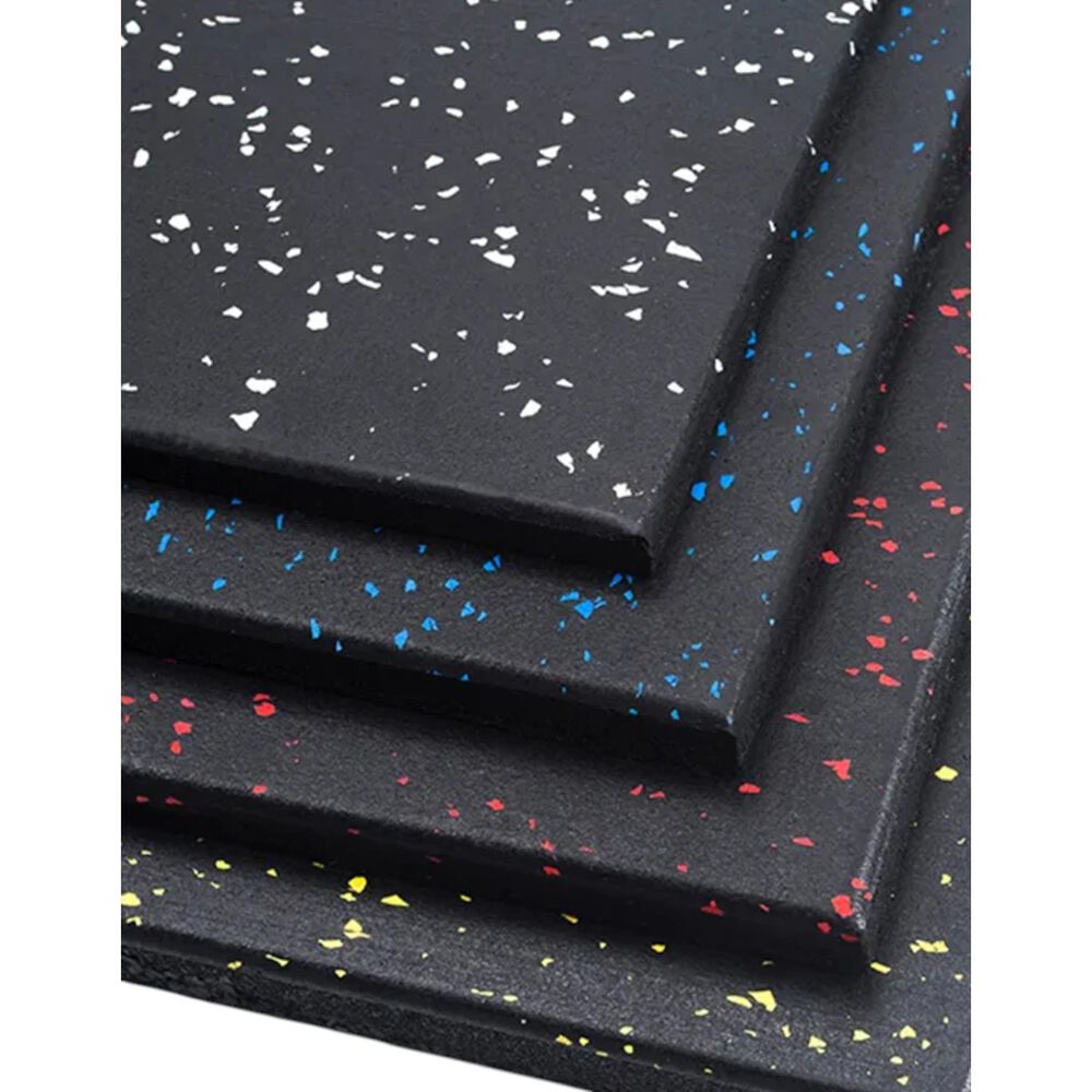 Piso Caucho Gimnasio Alto Trafico 100x100cm X 25mm image number 10.0