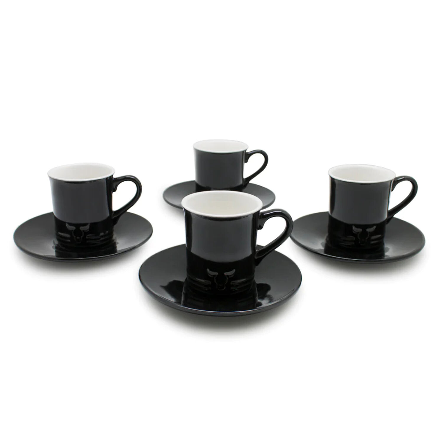 Set Tazas Y Platos 90ml Wayu Expresso 4 Piezas Cafe Expresso image number 1.0