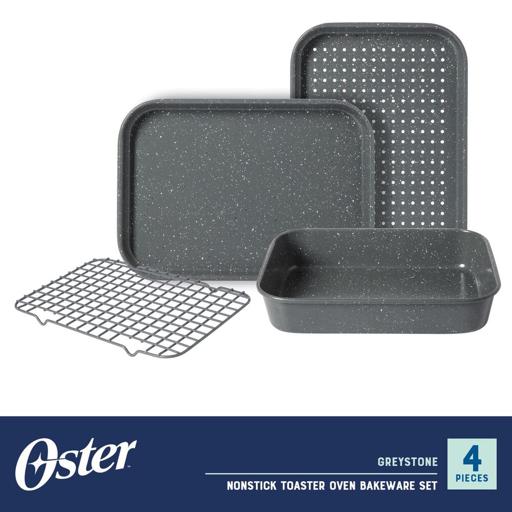 Set Bandejas Y Moldes Para Hornear Acero Al Carbono Antiadherente Greystone / 4 Piezas image number 0.0