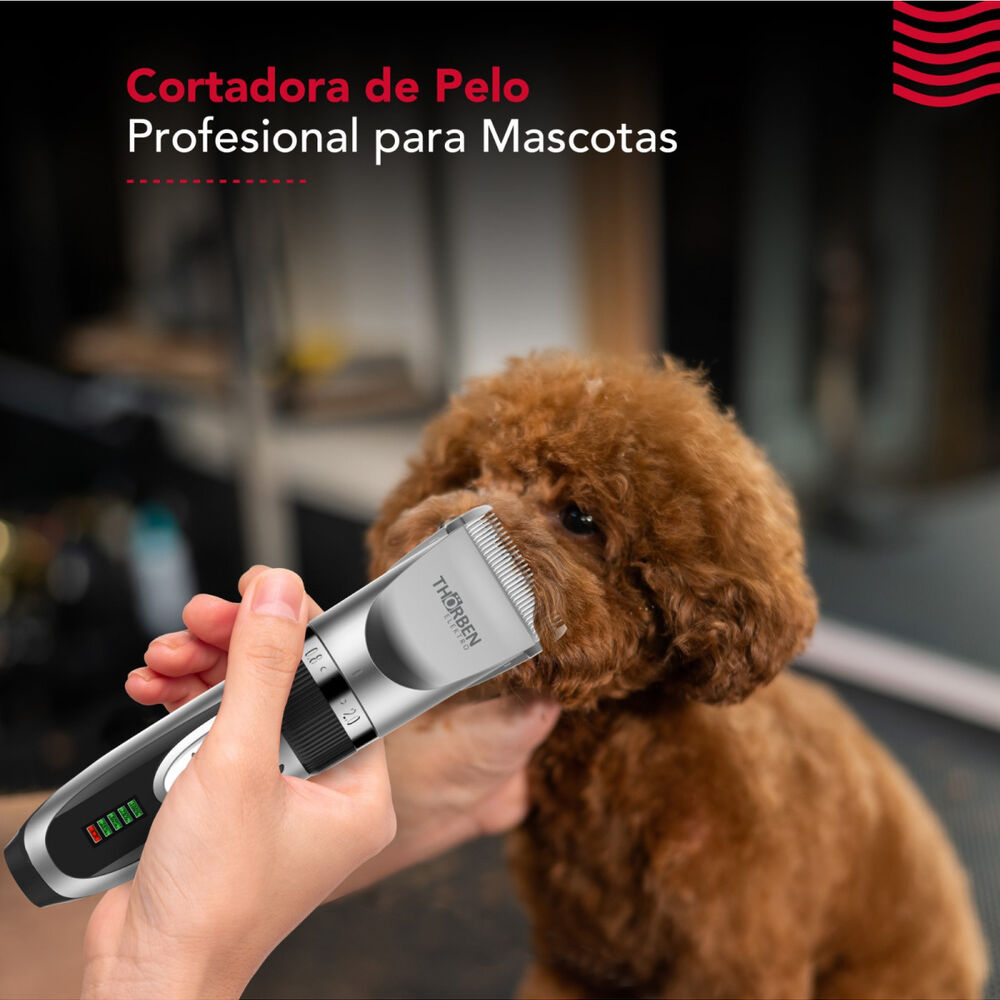 M&aacute;quina Corta Pelo Thor Cordless Usb Pet Clipper image number 1.0
