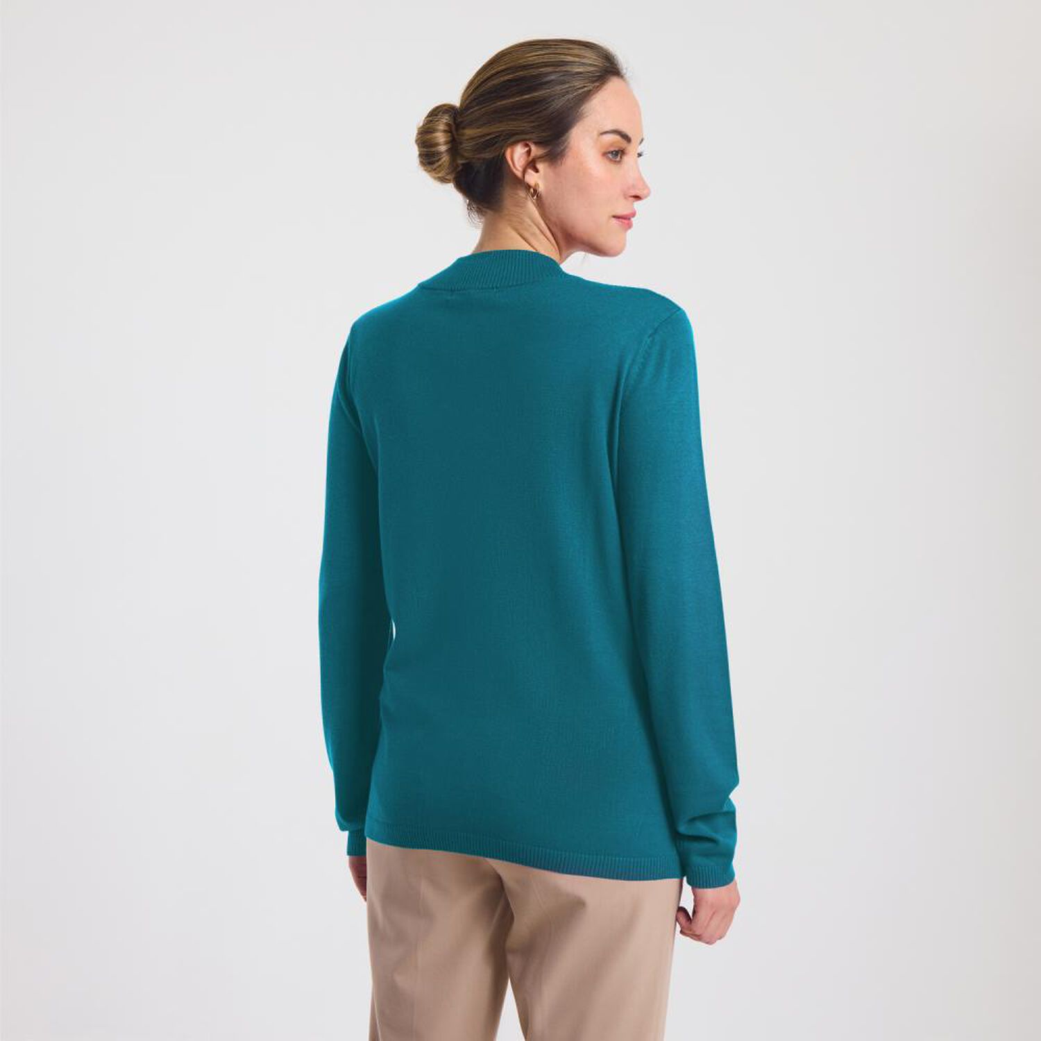 Sweater Dise&ntilde;o Fantasia Delantero Manga Larga Mujer Lesage image number 1.0