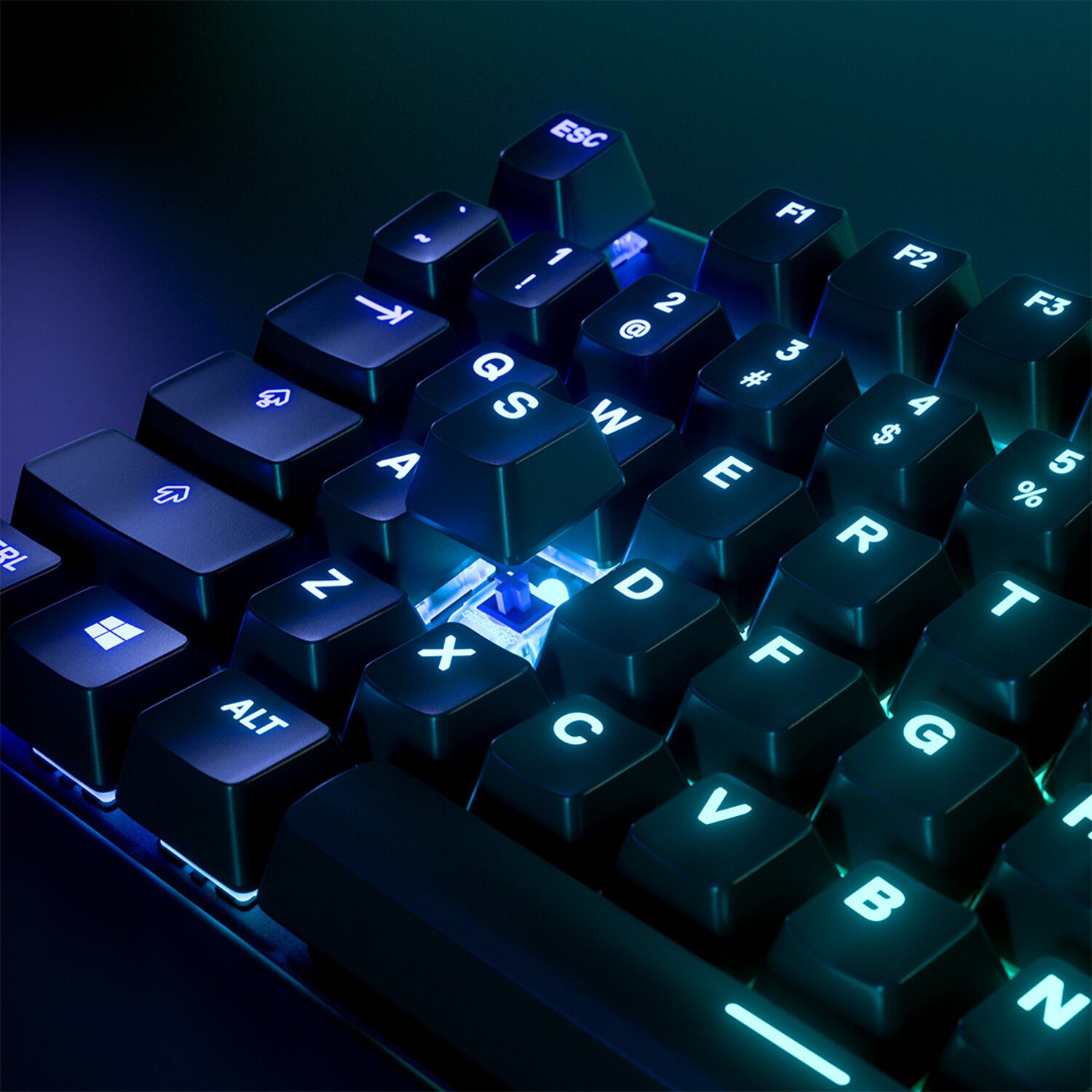 Teclado Gamer Mec&aacute;nico Steelseries Apex 7 Rgb Switch Red image number 8.0