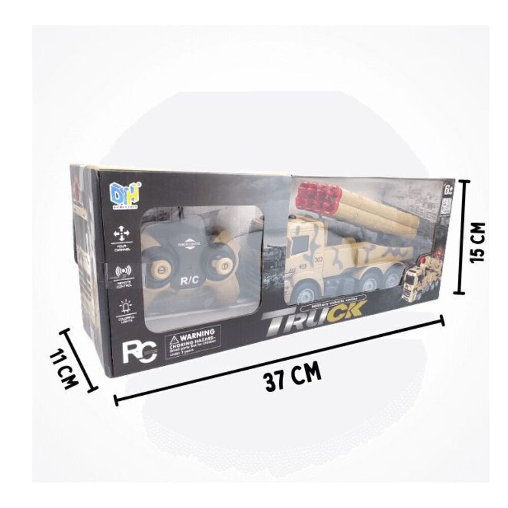 Cami&oacute;n Artillero Lanzamisiles Juguete Para Ni&ntilde;os image number 2.0