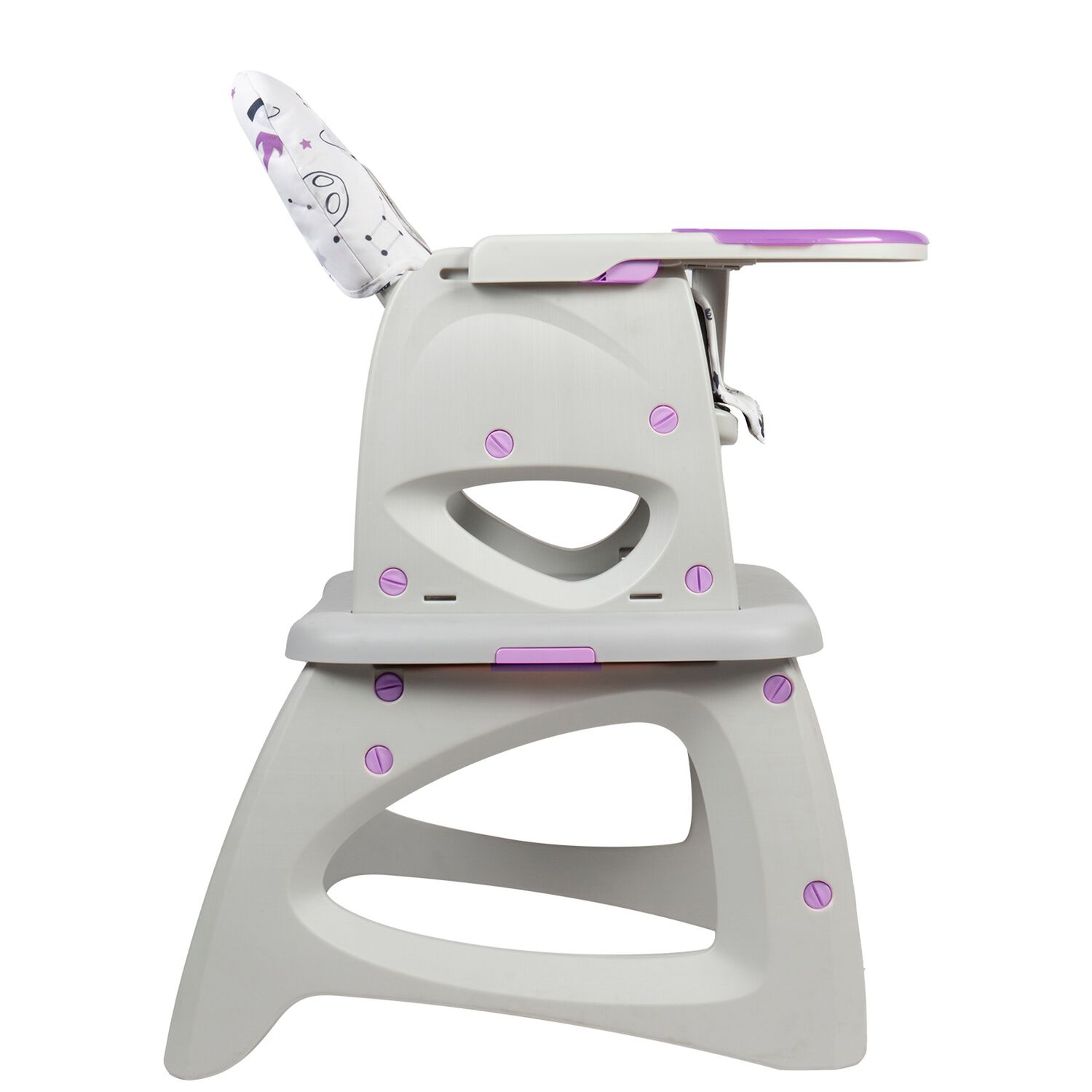 Silla De Comer Escritorio Foodzy 4-in-1 Lavanda image number 4.0