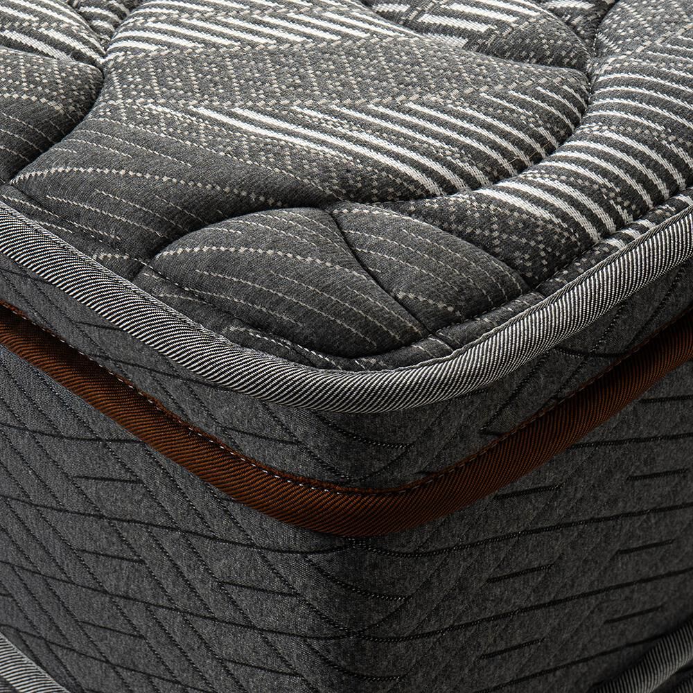 Cama Europea Celta Everest Cooper Black / King / Base Dividida + Set De Maderas image number 2.0