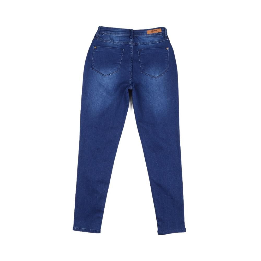 Jeans Tiro Alto Skinny Rolly Go image number 1.0