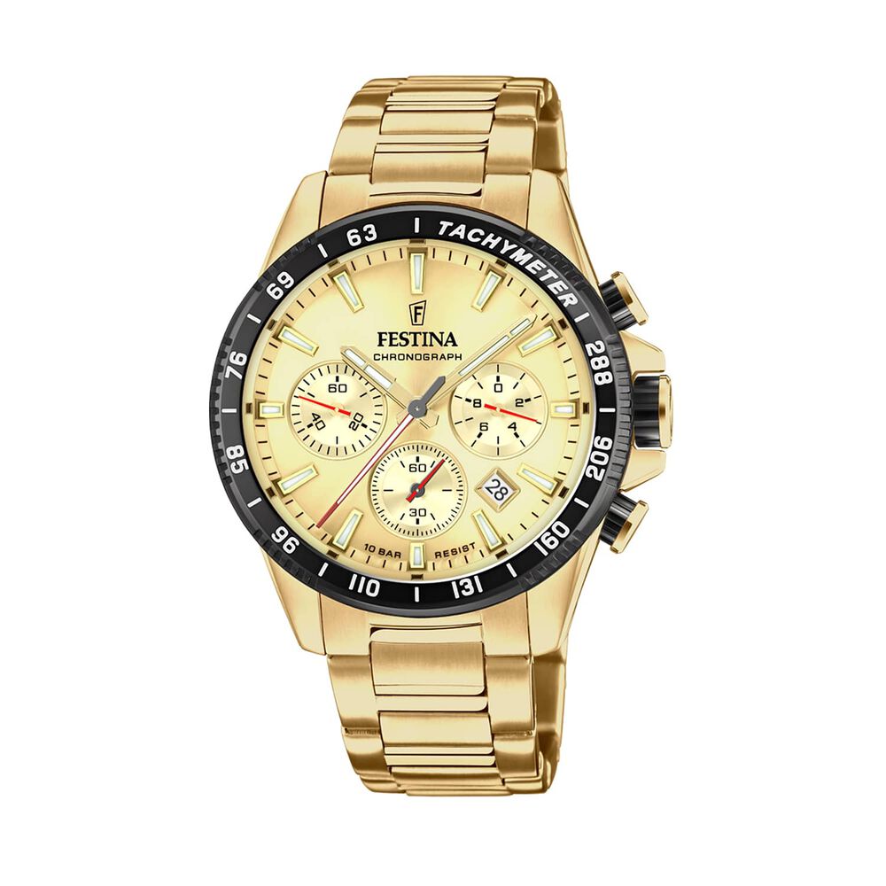 Reloj F20634/6 Festina Dorado Hombre Timeless Chronograph image number 0.0