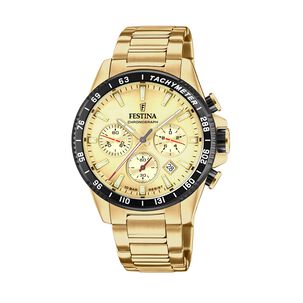Reloj F20634/6 Festina Dorado Hombre Timeless Chronograph