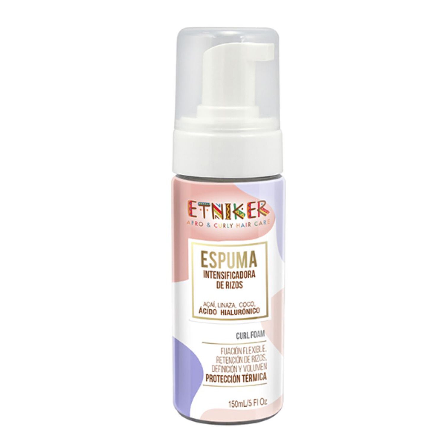 Espuma Intensificadora De Rizos Etniker 150ml.- image number 0.0