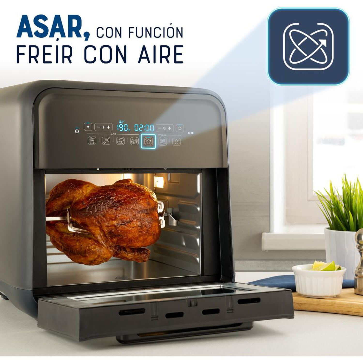 Freidora de Aire Oster CKSTAFOV3-052 / 10 Litros image number 7.0