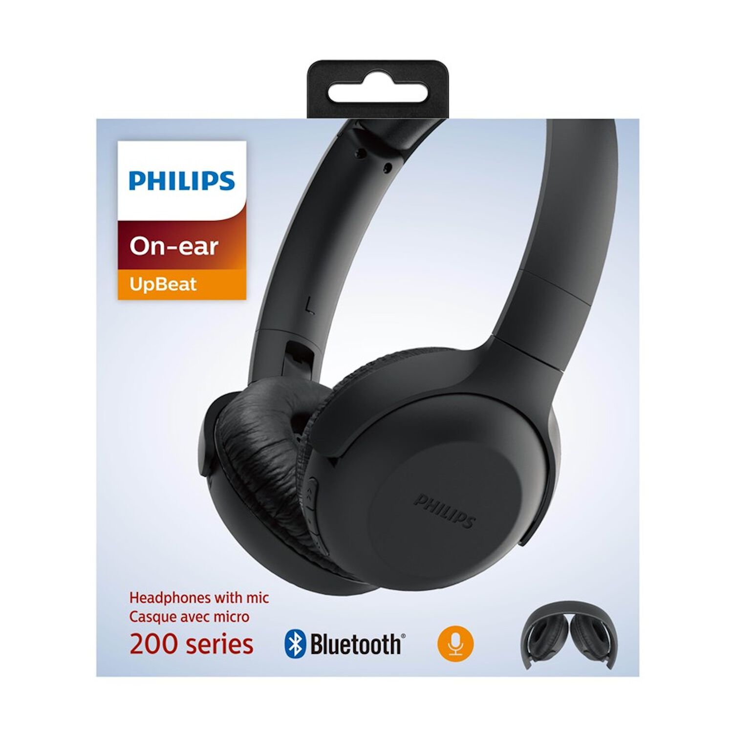Aud&iacute;fonos Bluetooth Philips Plegable 15h Autonom&iacute;a Tauh202bk image number 6.0
