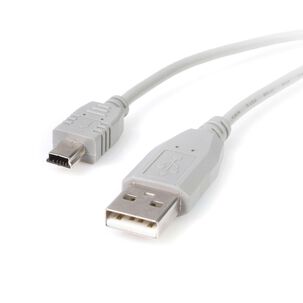 Cable Startech De Usb-a A Mini Usb-b 1.8m Gris