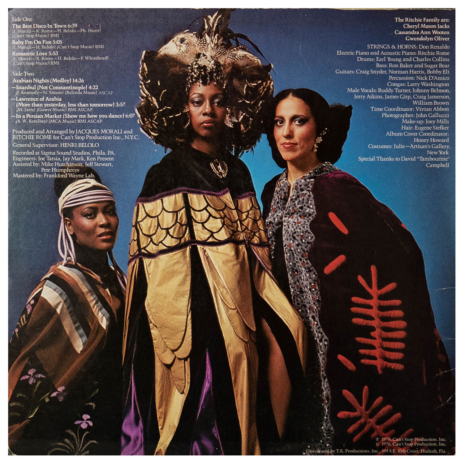 Ritchie Family - Arabian Nights | Vinilo Usado image number 1.0