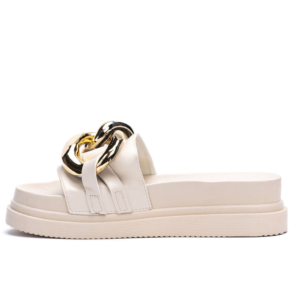 Sandalia Mujer Beige Amina Apostol image number 1.0