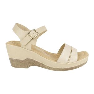 Sandalia Mujer New Walk Beige
