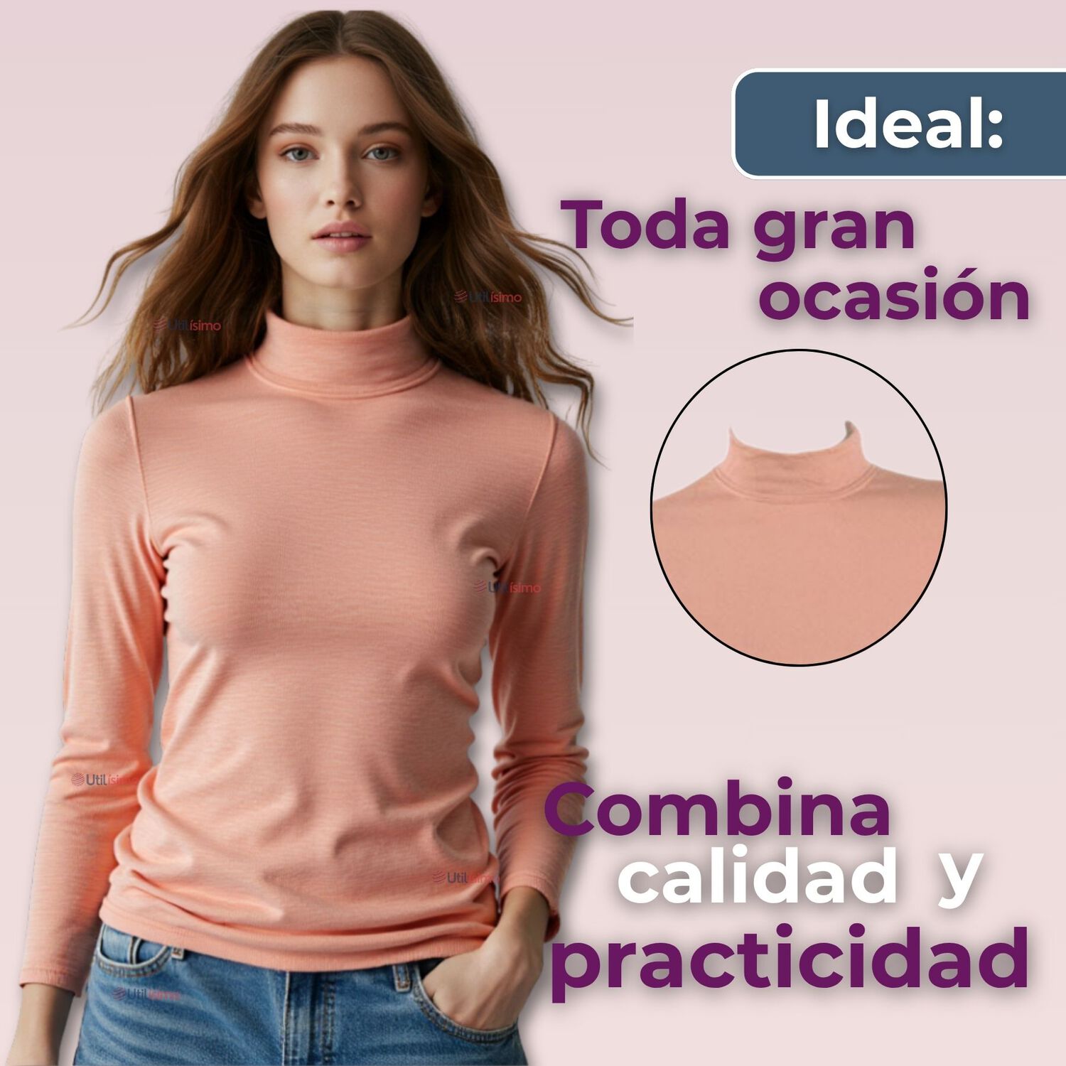 Camiseta Beatle Polar Juvenil Ni&ntilde;a Primera Capa Colores Surtidos image number 4.0