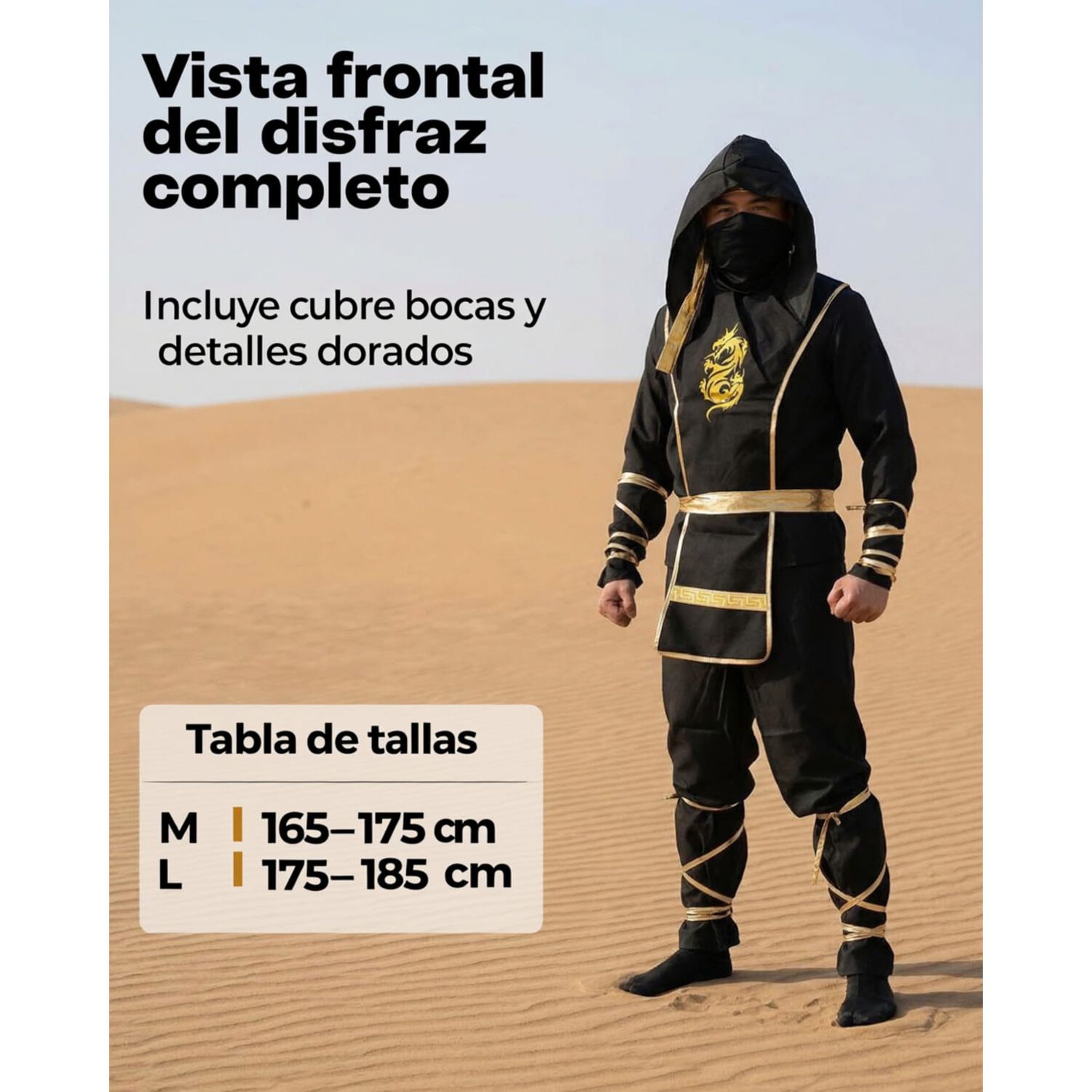 Disfraz Premium Ninja Dragon Esqueleto Camuflaje Infantil image number 28.0
