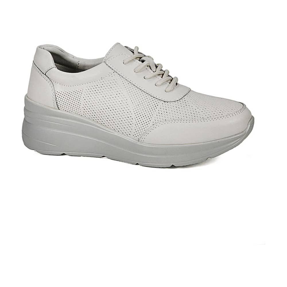 Zapatilla Cuero Garazi Blanco image number 0.0