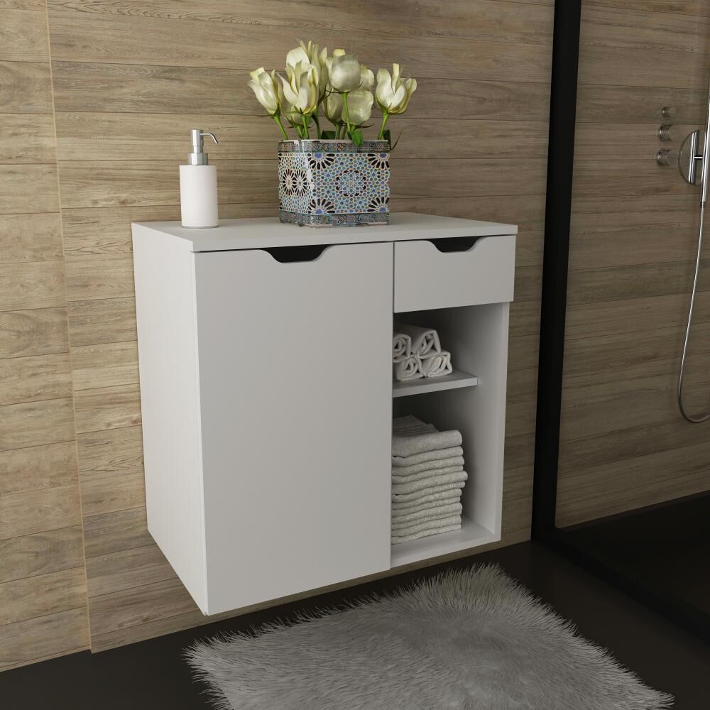 Mueble Baño Aéreo Vanitorio Organizador Tecnomobili Bn image number 5.0