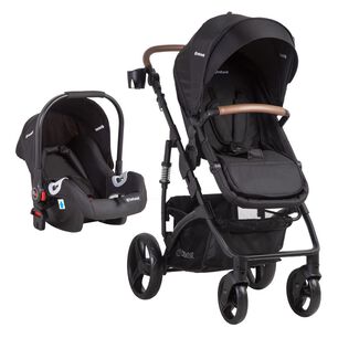 Coche Cuna Travel System Bebesit Quest Lx Negro