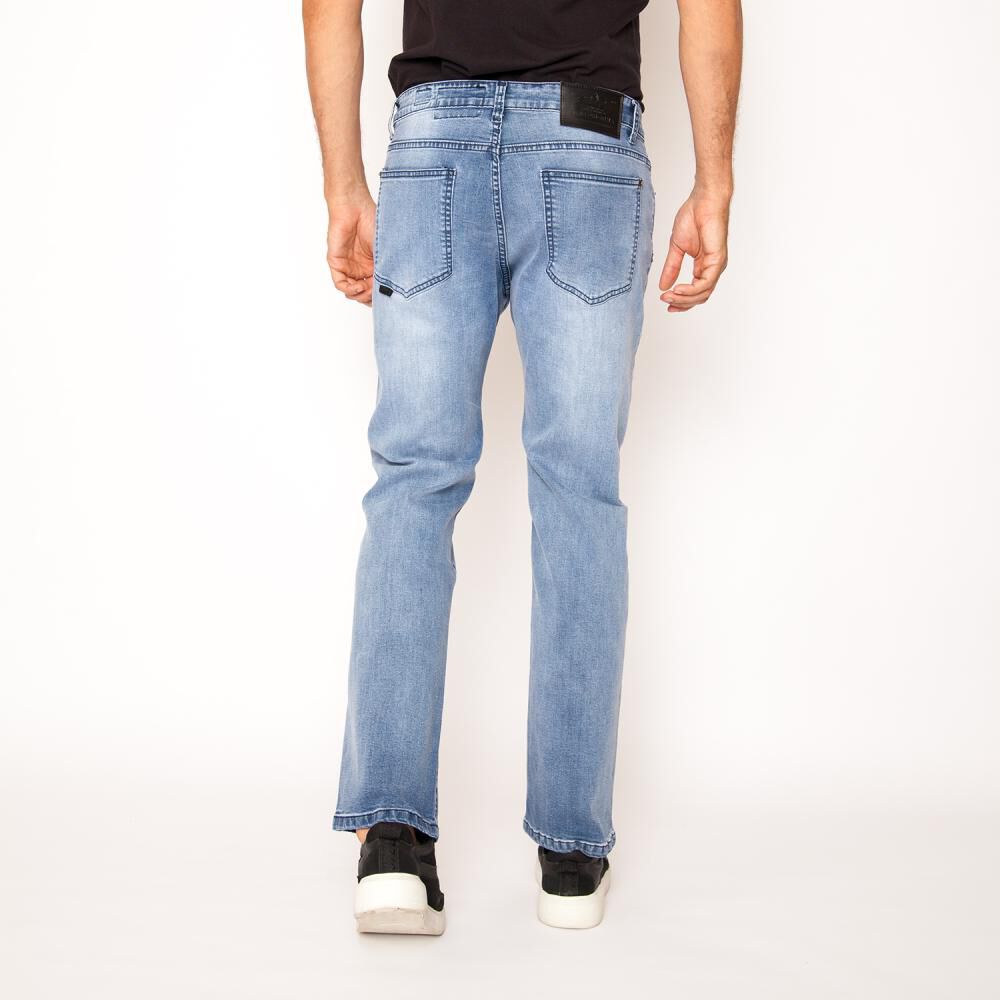 Jeans Tiro Medio Straight Hombre Ellus image number 3.0