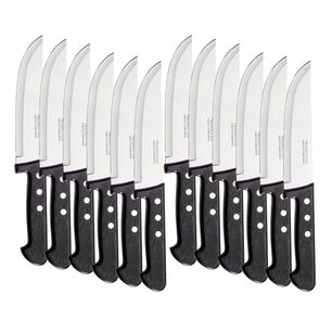 Set 12 Cuchillos Tramontina Cocina 6 Pulgadas Profesional