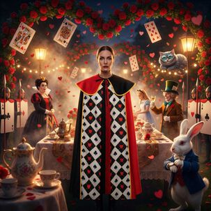 Disfraz T&uacute;nica Reina De Corazones Inspirada En Alicia En El Pa&iacute;s De Las Maravillas Para Cosplay Halloween Y Fiestas Tem&aacute;ticas