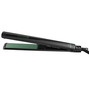 Plancha De Cabello Essential Oils Elegance Matcha Gama Negra Con Verde 230c
