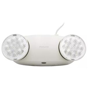 Lampara De Emergencia 2 Focos 24 Leds Ip20 Blanco At60